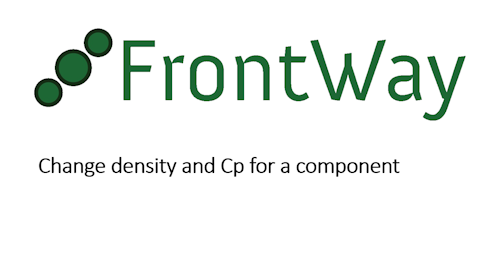 Change density and Cp