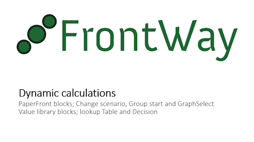 Dynamic Calculations